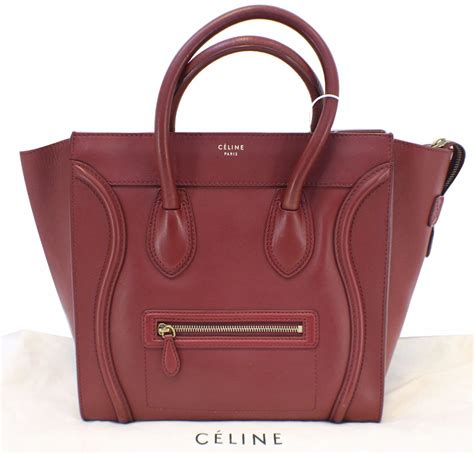 leather celine bag|authentic Celine bag for sale.